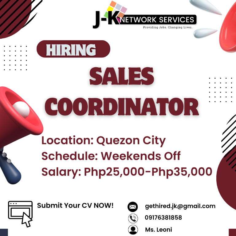 Sales Logistics Coordinator in Quiapo - Image 1