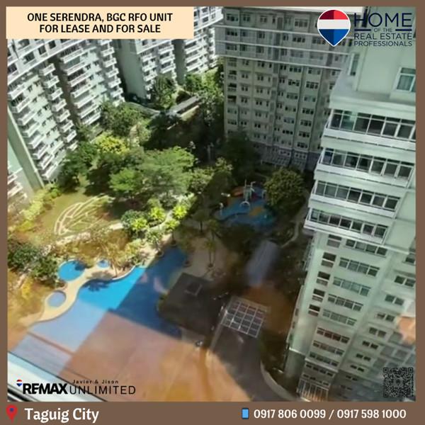 RFO Unit at One Serendra, BGC FOR LEASE & FOR SALE in Bayanan - Image 4