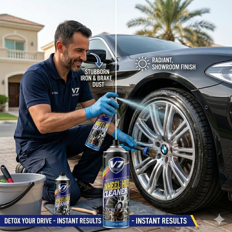 V7 Expert Wheel Cleaner Powerful Iron Remover for Deep Rim in United States - Image 4