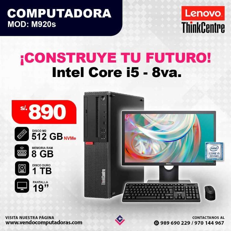 Computadora Intel Core i5 - 8va en Perú - Imagen 1