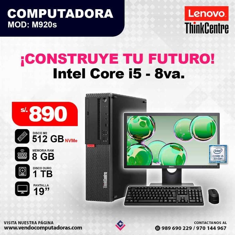 Computadora Intel Core i5 - 8va en Perú - Imagen 3