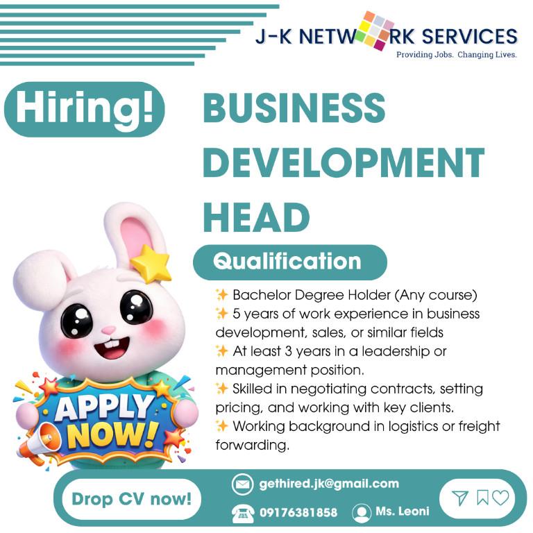Business Development Head Specialist in Tatalon - Image 1