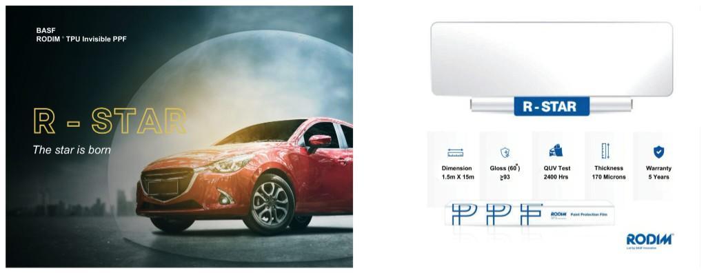 RODIM® R Star Car Paint Protection Film | Premium PPF in Faridabad - Image 1