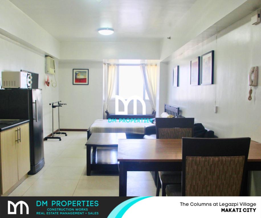 For Lease/Rent Studio Unit in The Columns at Legazpi Village in Pansol - Image 2
