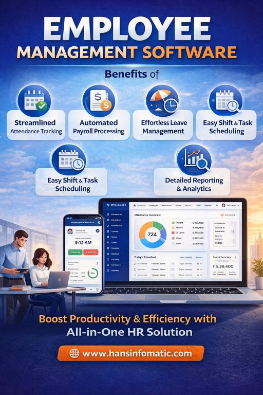 Simplify Workforce Management with WiseHRMS Employee Management in Paharganj - Image 1