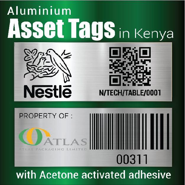 Aluminium Fixed Asset Tags, Fixed Asset Tagging In Kenya in Kenya - Image 1