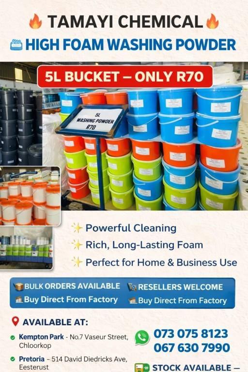 TAMAYICHEMICALS AND DETERGENTS in Benoni - Image 2
