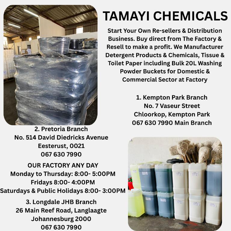 TAMAYICHEMICALS AND DETERGENTS in Benoni - Image 6