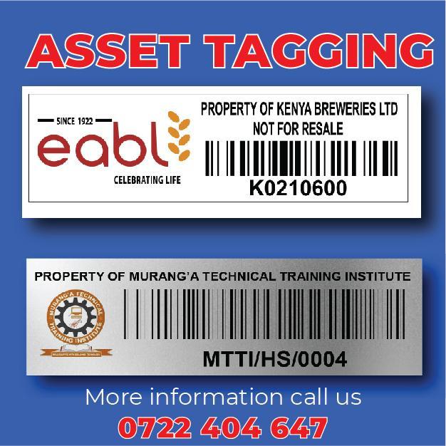 Fixed Assets Tagging,Labeling and Tracking kenya in Kenya - Image 1