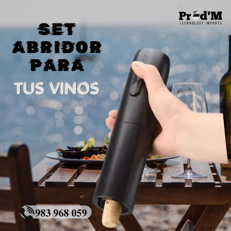 SET ABRIDOR PARA TUS VINOS - PRODEIM SHIPPING en Lima - Imagen 1