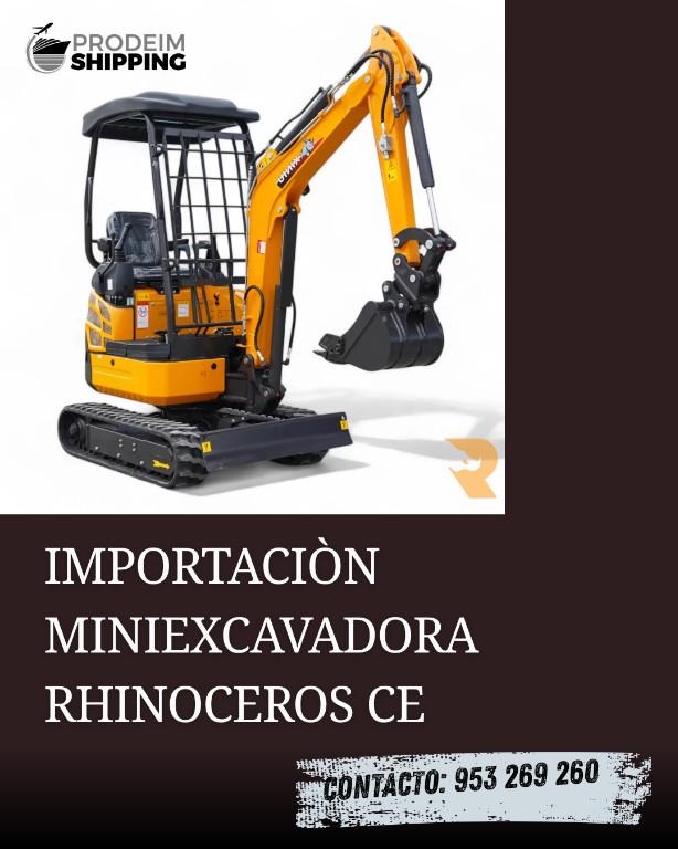 IMPORTACIÒN MINIEXCAVADORA RHINOCEROS CE en Huancavelica - Imagen 1