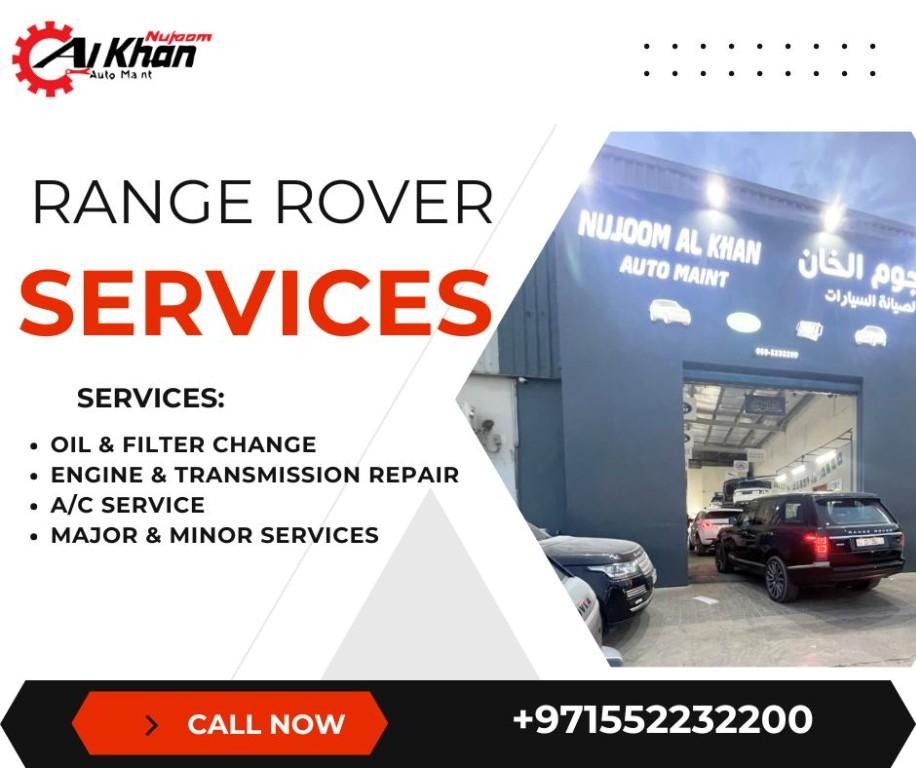 Range Rover Service in Sharjah in United Arab Emirates - Image 1