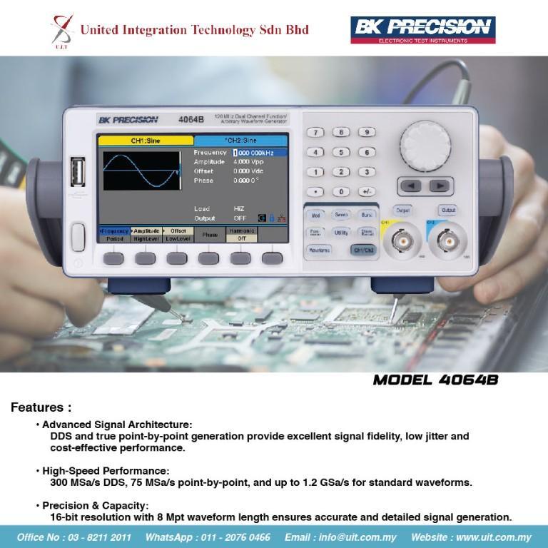 Model 4064B Arbitrary Waveform Generator in Kajang - Image 1