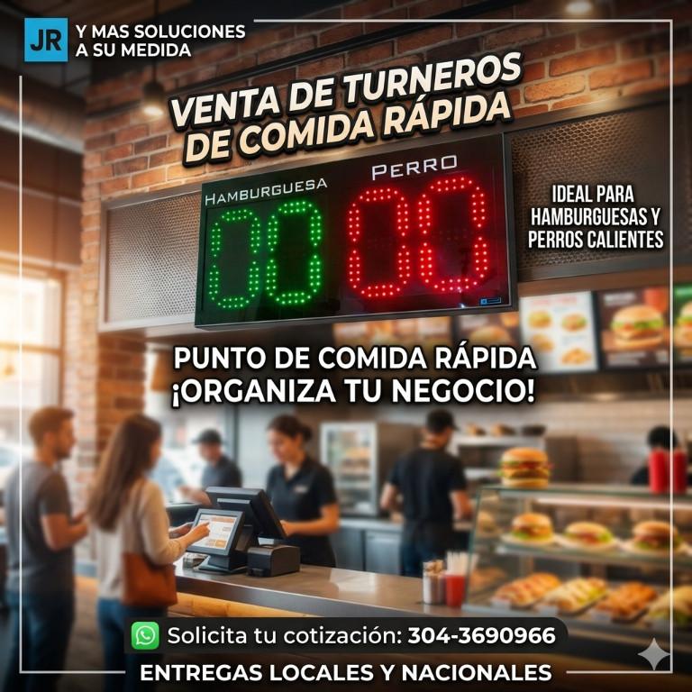 TURNERO ELECTRÓNICO OFICINAS Y PUNTOS COMIDA RAPIDA en Tocancipá - Imagen 2