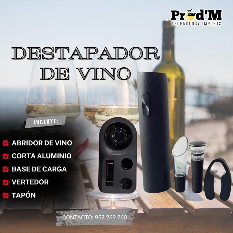 DESTAPADOR DE VINO - PRODEIM SHIPPING en Perú - Imagen 1