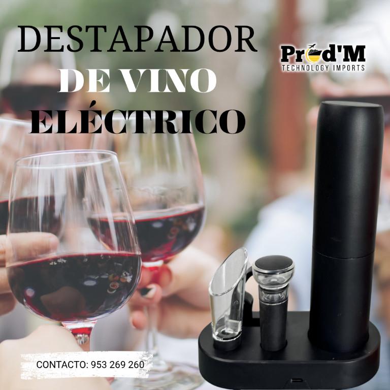 DESTAPADOR DE VINO ELÈCTRICO - PRODEIM SHIPPING en Perú - Imagen 1