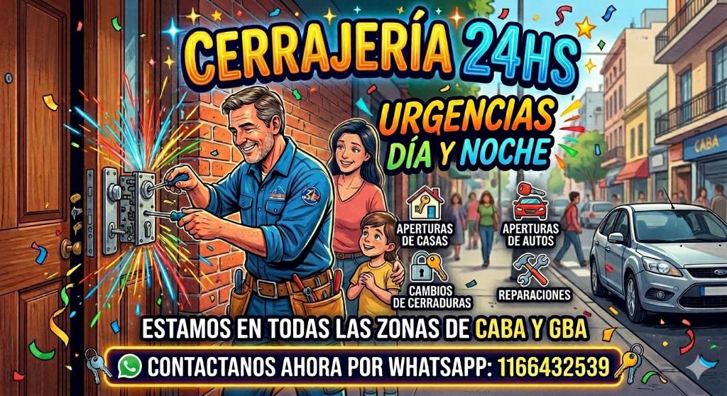 CERRAJERO LLAMANOS, LLAMANOS, LLAMANOS, LLAMANOS, LL ITUZAINGO en Moreno - Imagen 5