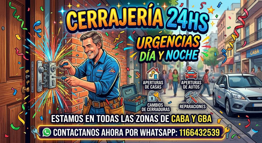 CERRAJERO LLAMENOS, LLAMENOS, LLAMENOS, LLAMENOS ISIDRO CASANOVA en Merlo - Imagen 5