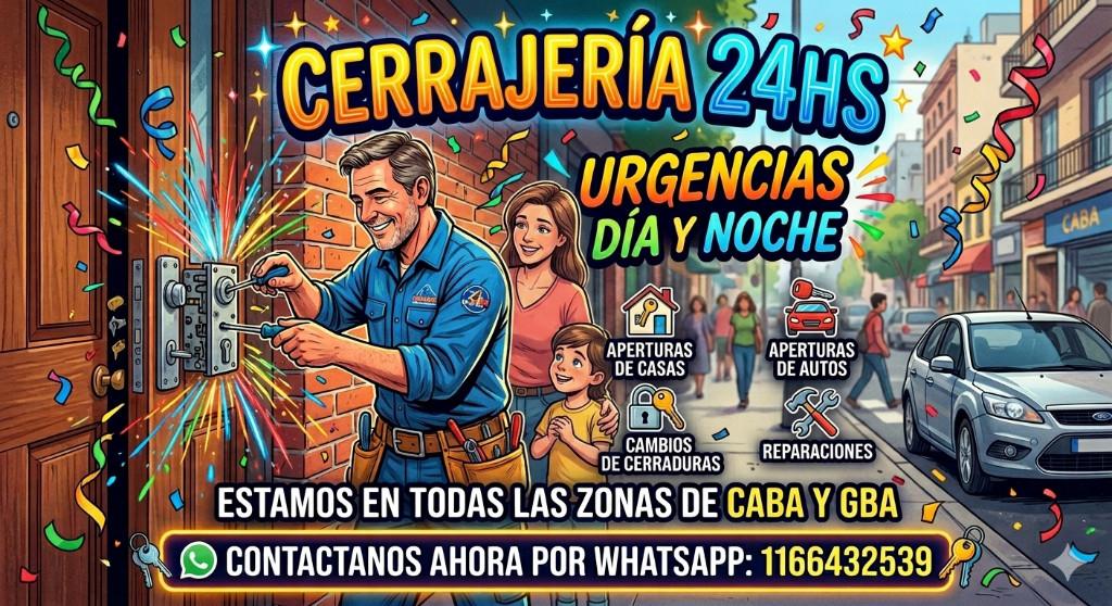 CERRAJERO LLAMENOS, LLAMENOS, LLAMENOS, LLAMENOS ISIDRO CASANOVA en Merlo - Imagen 10