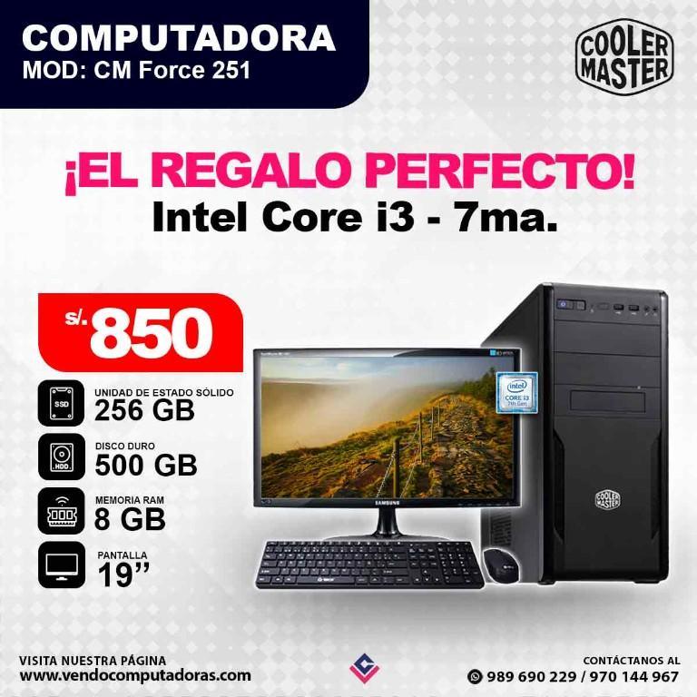 Computadora Intel Core i3 - 7ma. Generación en Lima - Imagen 4
