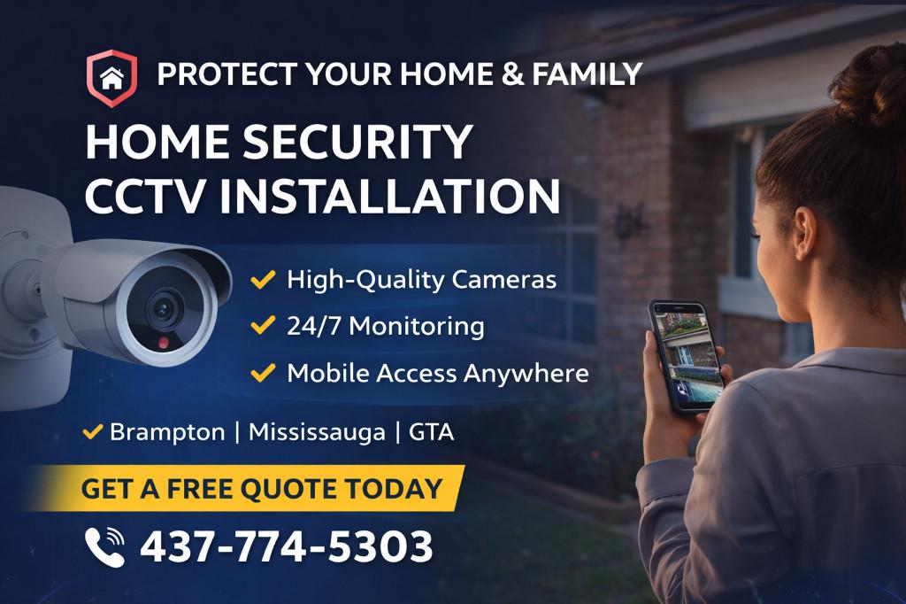 CCTV Installation | Home & Business Security | Access Control | in Brampton - Image 1
