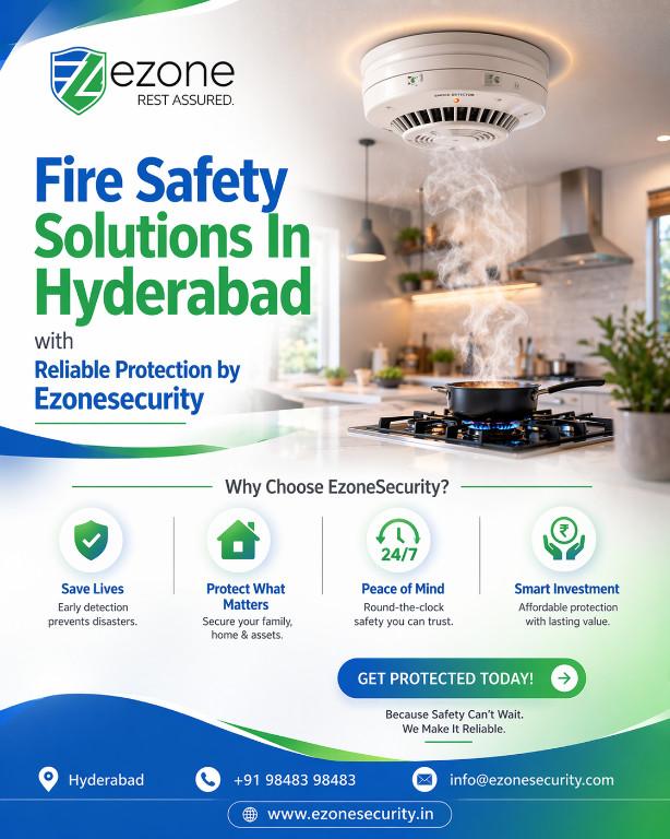 Fire Safety Solutions In Hyderabad with Reliable Protection in India - Image 1