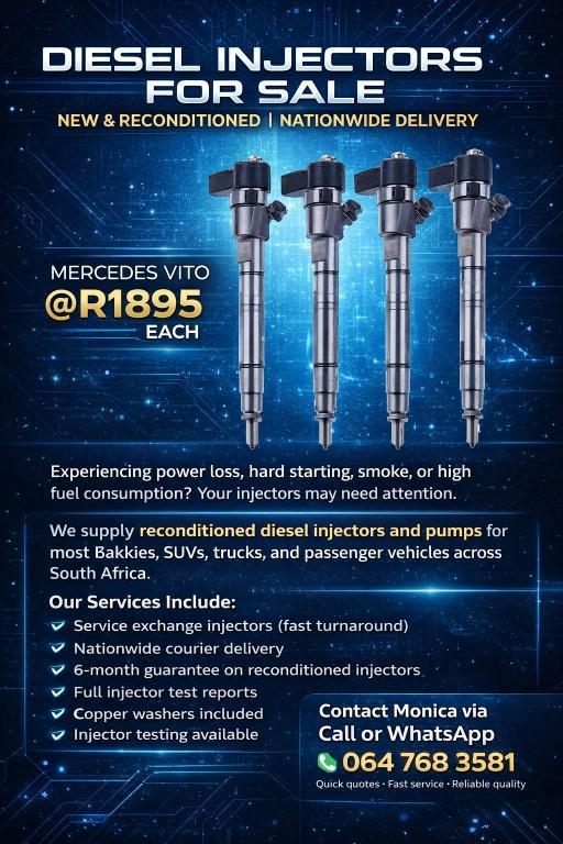 MERCEDES VITO Diesel Injector Testing & Reconditioning Pros in Durban - Image 1