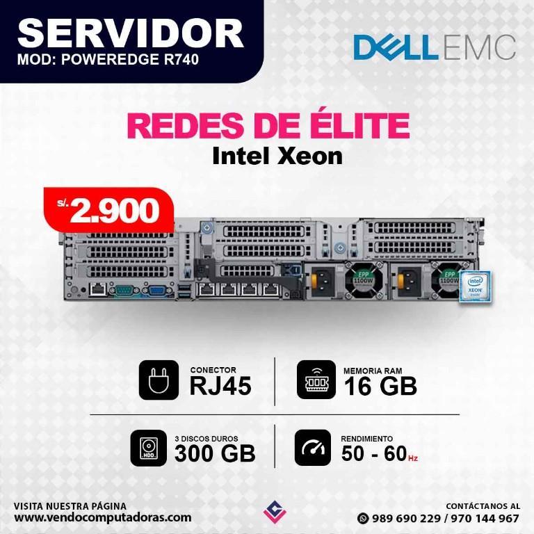 Servidor DELL EMC PowerEdge R740 en Perú - Imagen 3