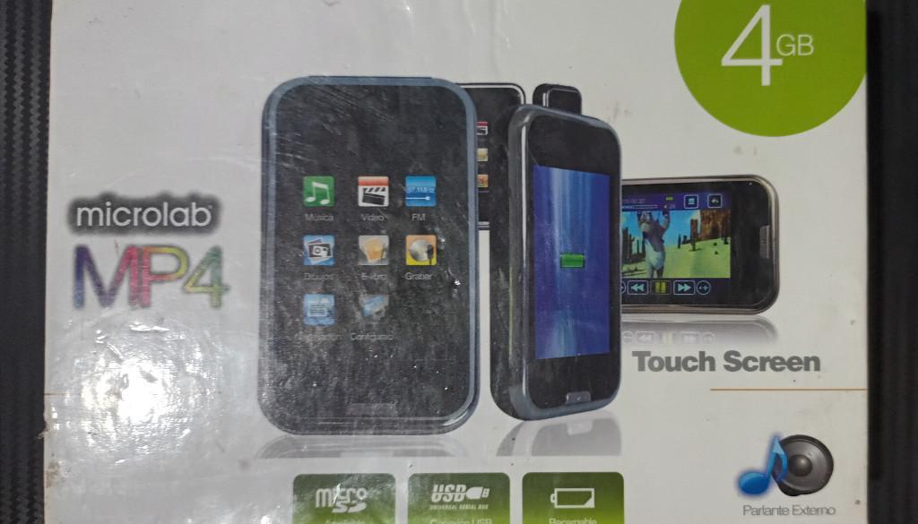 Reproductor MP4 Microlab 4 GB en Chile - Imagen 1
