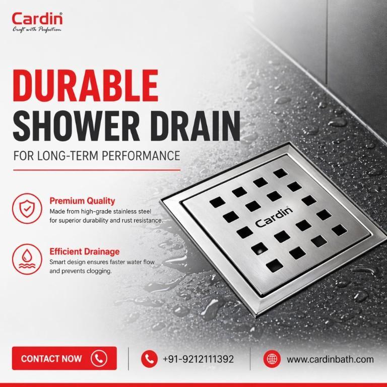 Durable Shower Drain for Long-Term Performance in India - Image 1