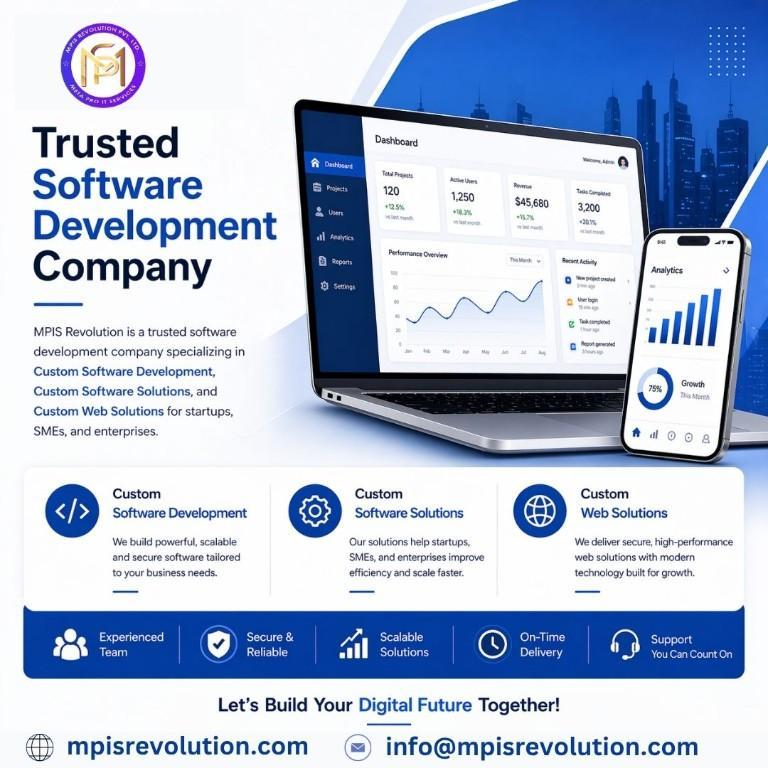 Trusted Software Development Company | Mpis Revolution in India - Image 1