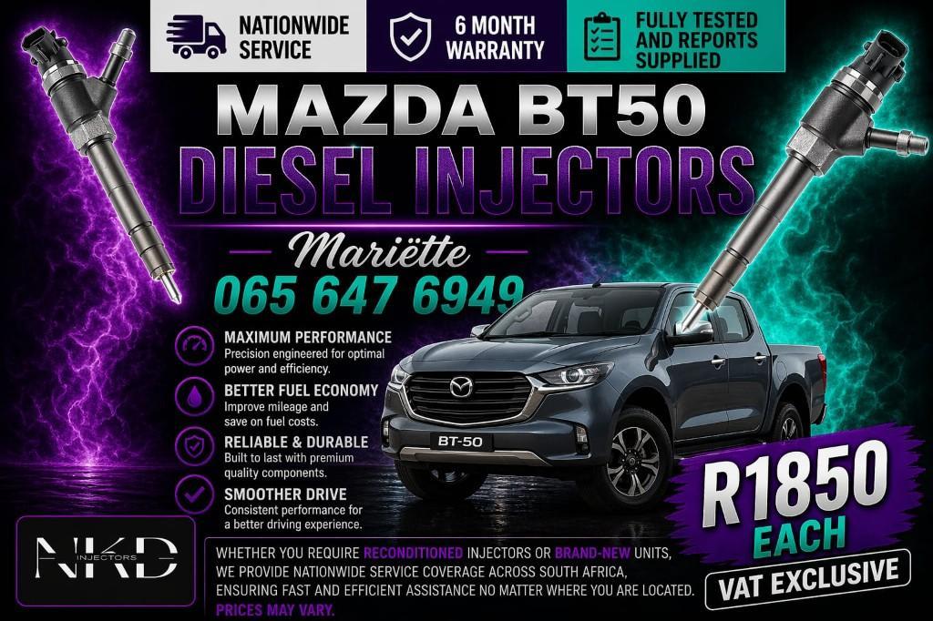 Mazda BT50 Diesel Injectors in Umlazi - Image 1