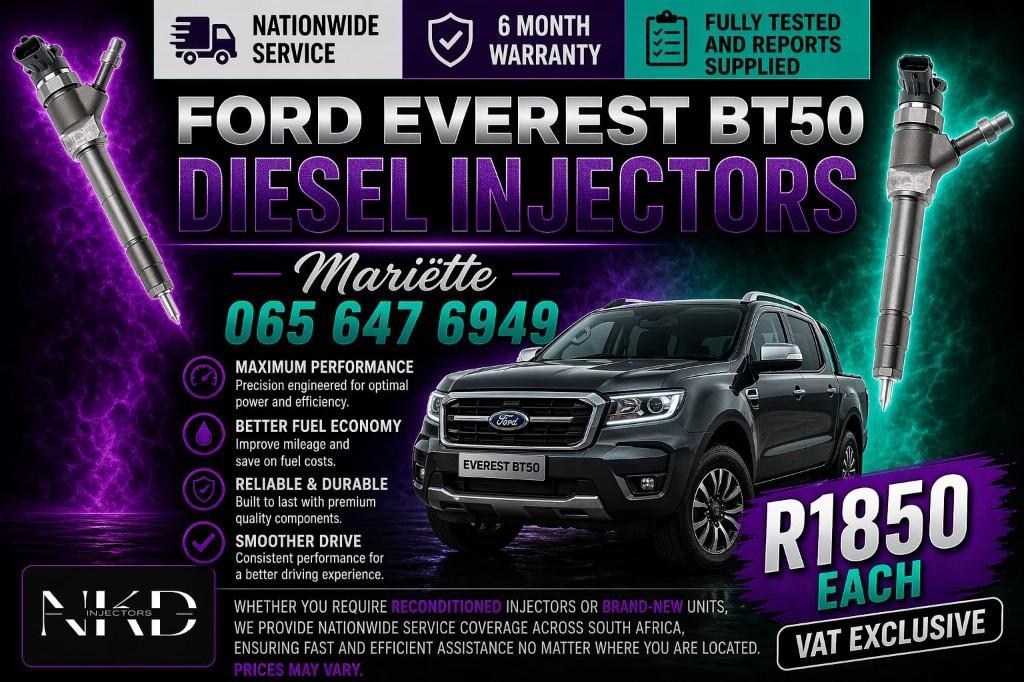 Ford Everest BT50 Diesel Injectors in Umlazi - Image 1