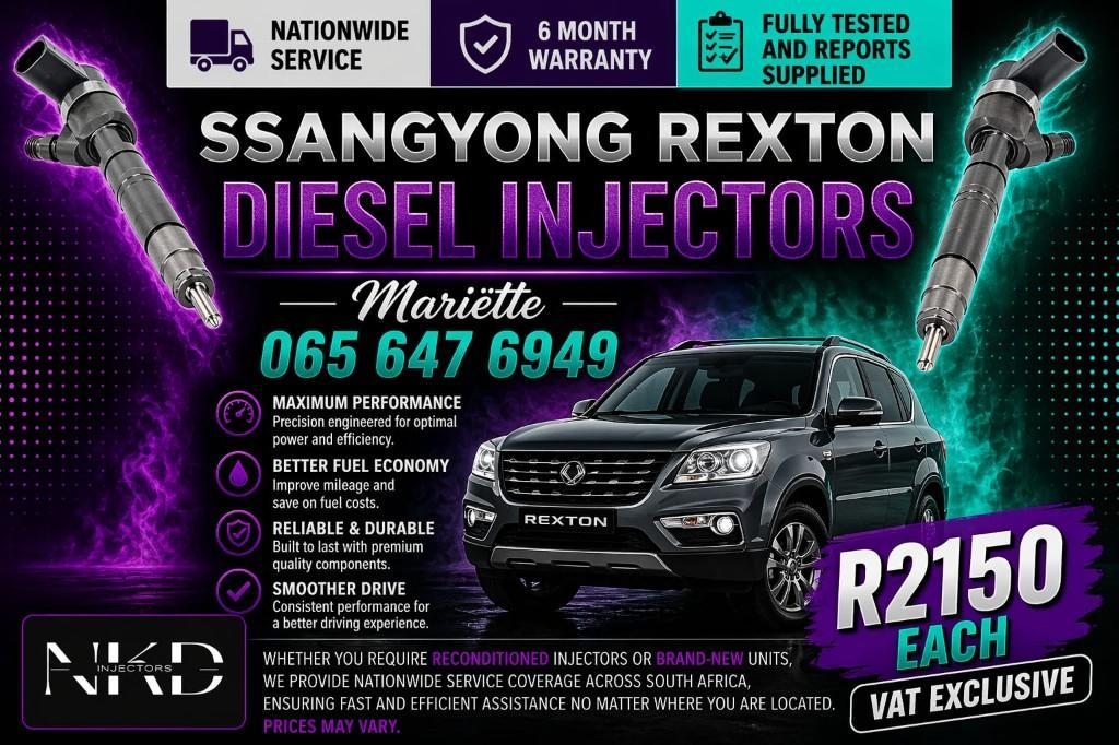 Ssangyong Rexton Diesel Injectors in Umlazi - Image 1