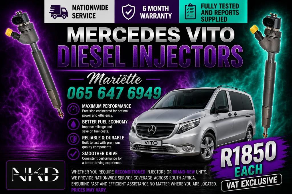 Mercedes Vito Diesel Injectors in Umlazi - Image 1
