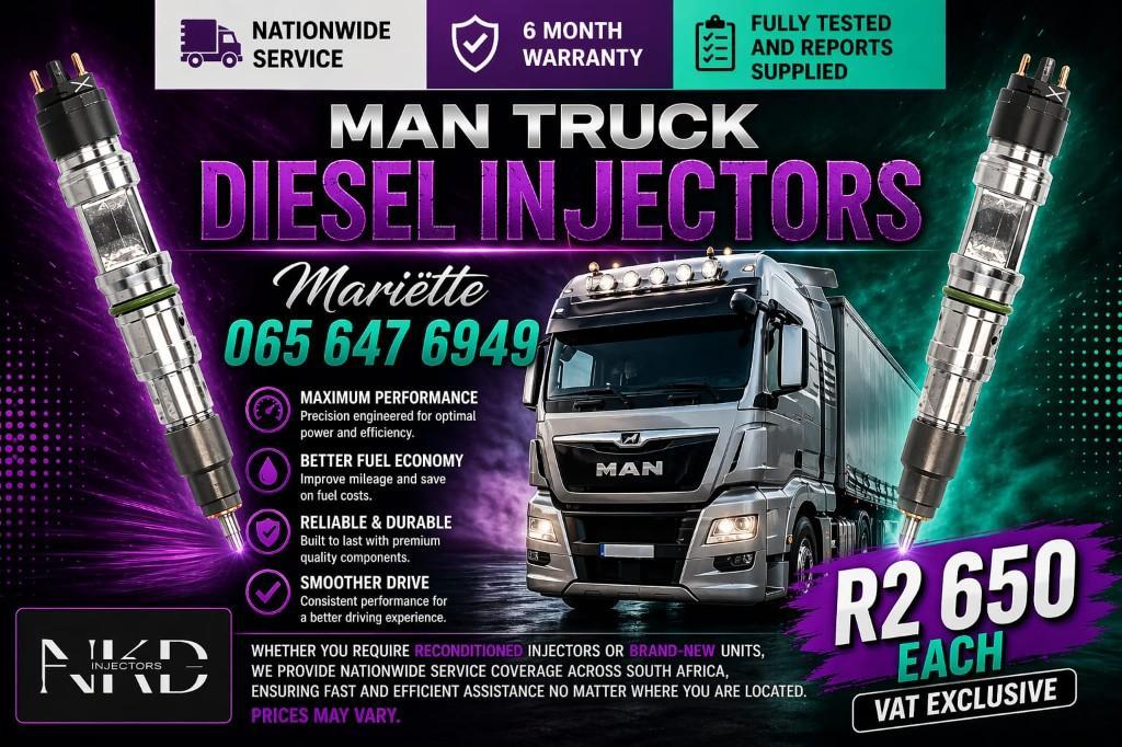 Man Truck Diesel Injectors in Umlazi - Image 1