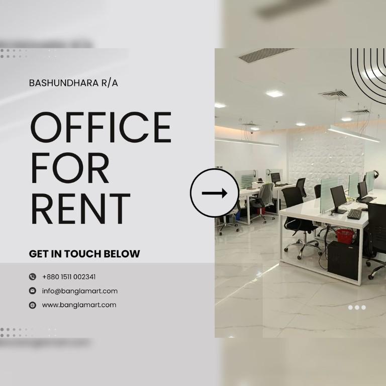 Premium Fully Furnished Office Space for Rent in Bashundhara R/A in Bangladesh - Image 1