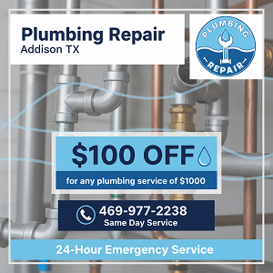 Plumbing Repair Addison TX in Richardson - Image 1