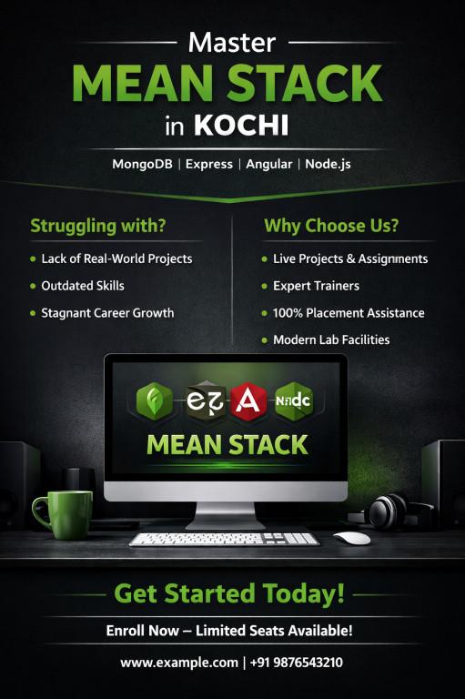 Learn MEAN Stack in Kochi with Practical Training in Kozhikode - Image 1