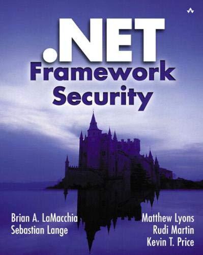 .NET Framework Security LaMacchia, Brian A.; Lange, … in Phoenix - Image 1