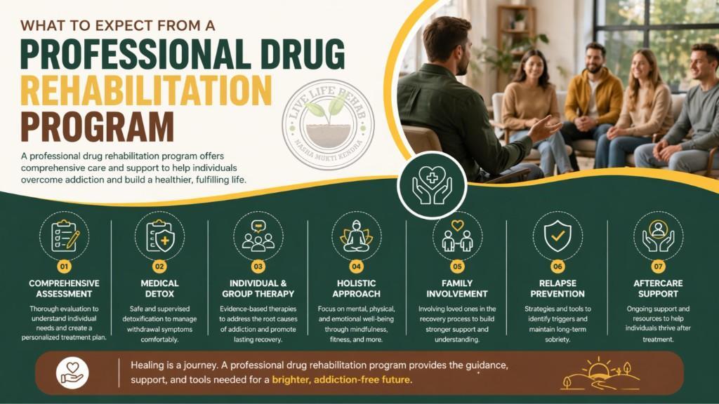 Professional Drug Rehab Programs & Recovery Support in India - Image 1
