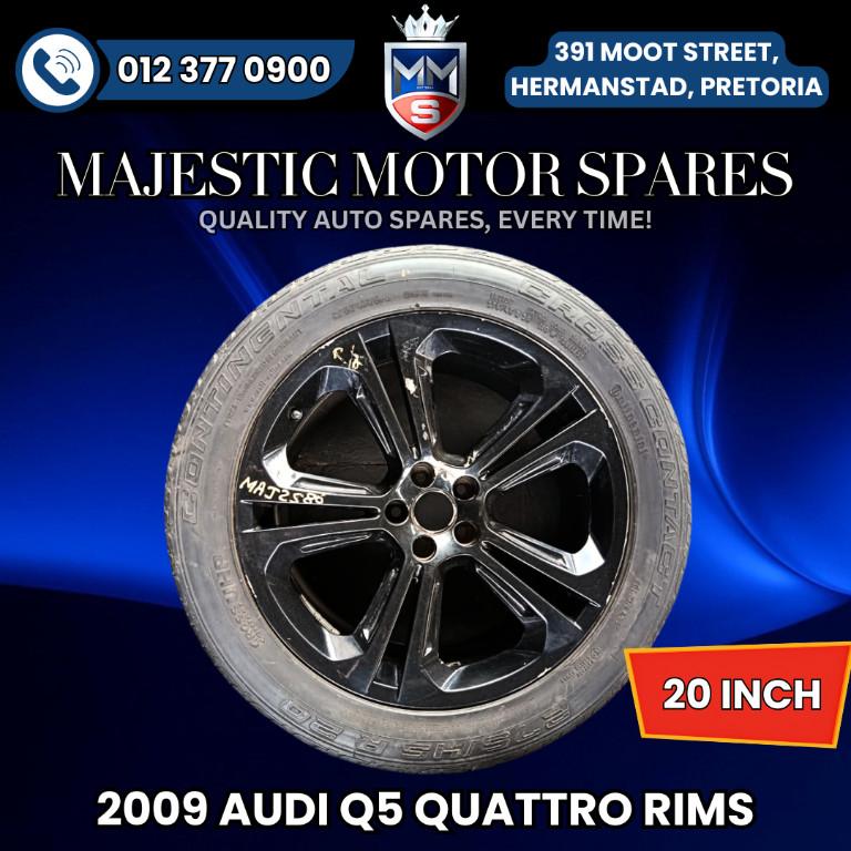 2009 Audi Q5 Quattro 20-Inch Rims for Sale – Used in South Africa - Image 1