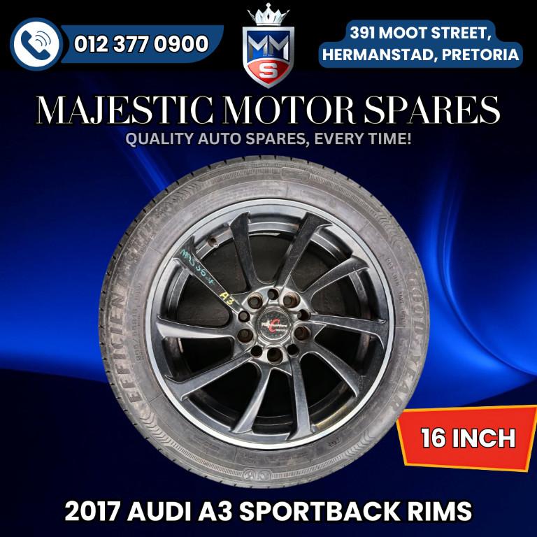 2017 Audi A3 Sportback 16-Inch Rims for Sale – Used in South Africa - Image 1