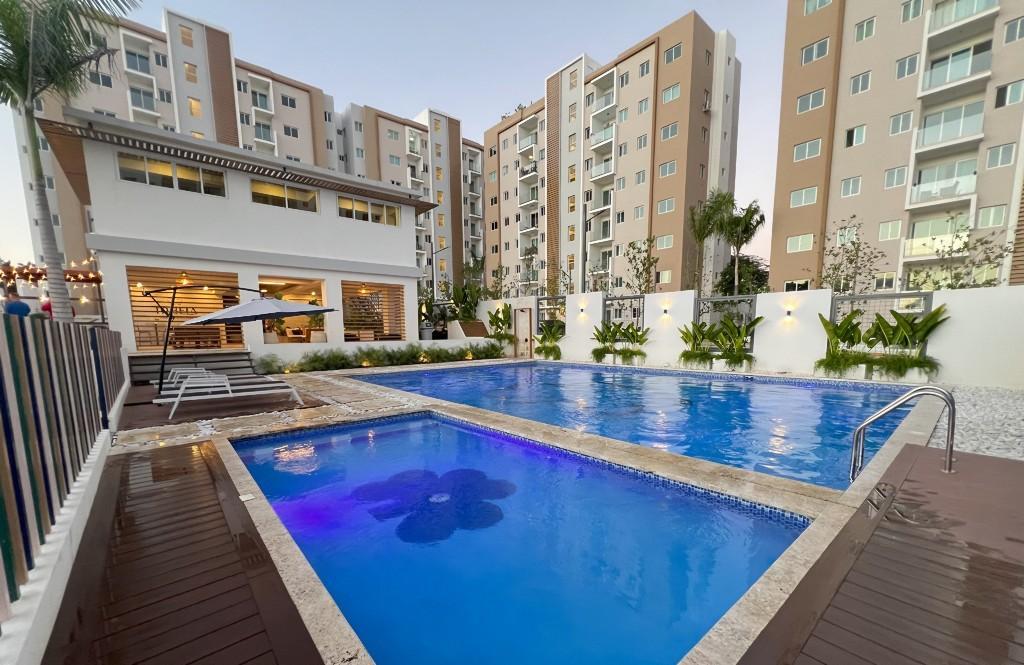 APARTAMENTO EN TORRE CON PISCINA Y GIMNASIO, SANTIAGO. en Licey al Medio - Imagen 1