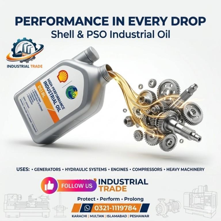 Engine Oil for Generators & Machinery Pakistan | Shell PSO brand in Islamabad - Image 1