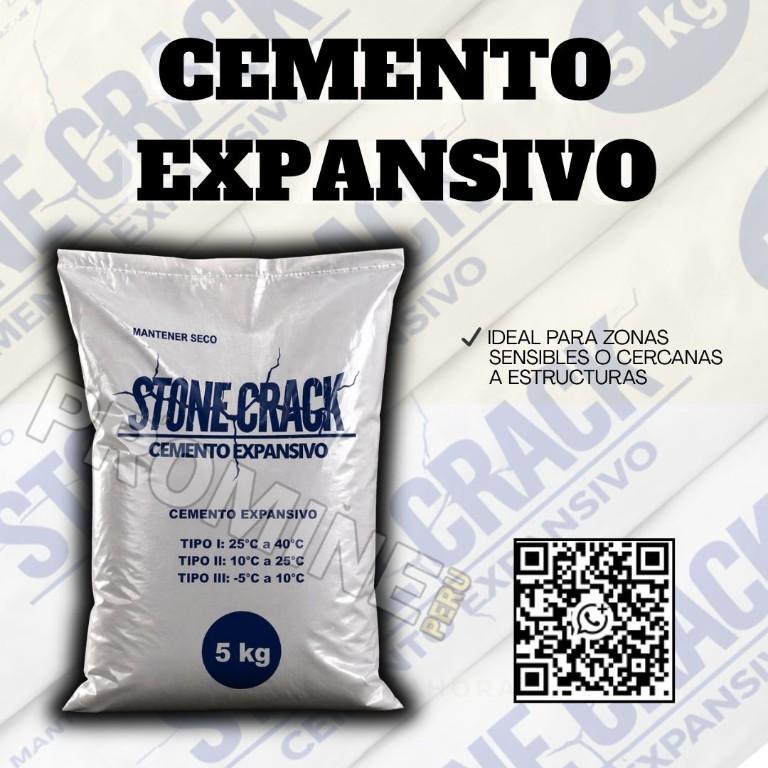 CEMENTO EXPANSIVO INDUSTRIAL DE CONTROL TOTAL Y ALTO RENDIMIENTO en Perú - Imagen 1