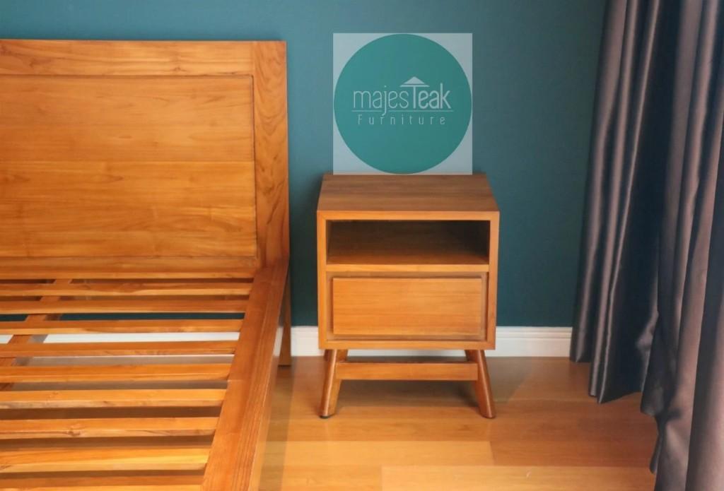 Bed Frame Teak -Vince Design in Malaysia - Image 3