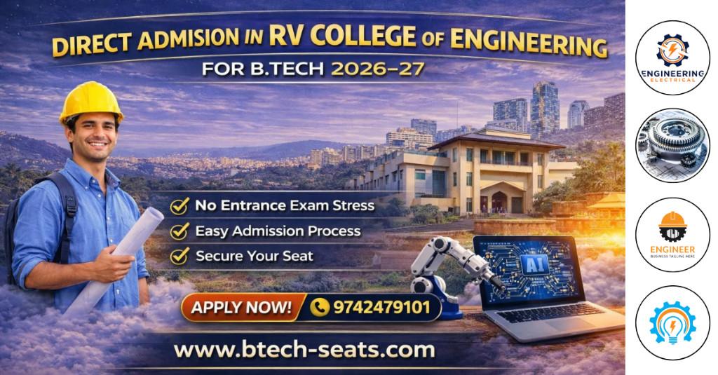 RV College CSE AI & ML Direct Admission Process in Shanti Nagar - Image 1
