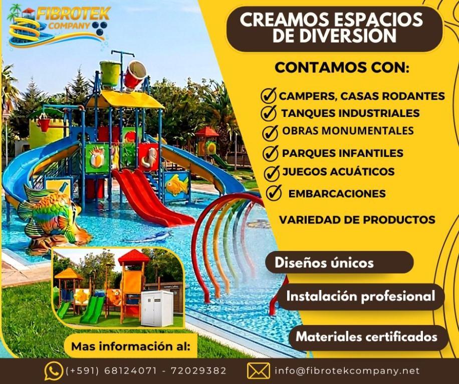 Parques infantiles Seguridad certificada para tu tranquilidad. en Bolivia - Imagen 1