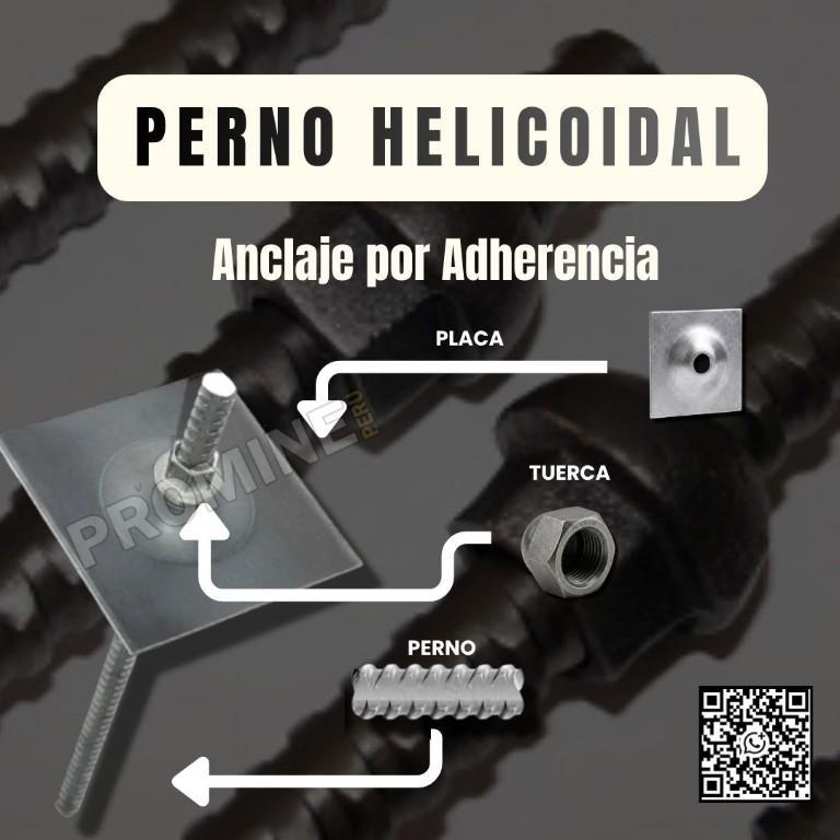 PERNO HELICOIDAL / REFUERZO DE ROCA en Perú - Imagen 1